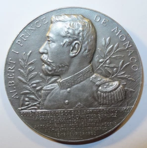 Grande médaille, Albert I de Monaco, Hector Berlioz, Monte Carlo le 7 mars 1903 - Imagen 1 de 2