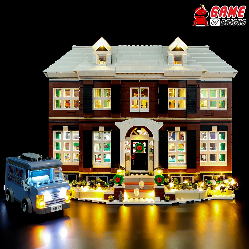 LED Light Kit for Home Alone - Compatible with LEGO® 21330 Set (Classic Version) - Image 1 of 4