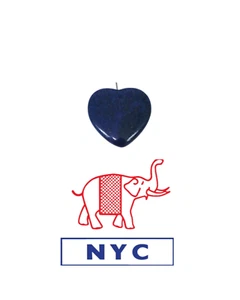 Cuore(Pendente) in Lapis (Simboli e Forme)   A30 NEW YORK COLLECTION (MI) - Picture 1 of 3