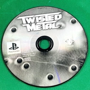 PS1 Twisted Metal PlayStation 1 Japanese Game Soft Disc only Used - Picture 1 of 3