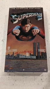 Superman II 2 Adventure Continues versiegelt seltene Warner Brothers - Bild 1 von 11
