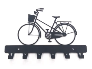 Gancio Metallo Olanda Originale Bicicletta Fuorilegge Parete Chiave Organizzatore ABBIGLIAMENTO - Foto 1 di 3