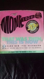 The MONKEES 45 Picture Sleeve 20th Anniv. Reunion w/ " Theme"   - Picture 1 of 4