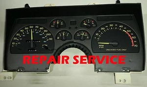 1990 1991 1992 CHEVY CAMARO Instrument Cluster DIAGNOSTIC SERVICE - Picture 1 of 3