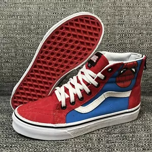 VANS Marvel Spider-Man Hi-Top SK8 Skateboard Shoe High Tops Youth Kids Size 3 - Picture 1 of 16