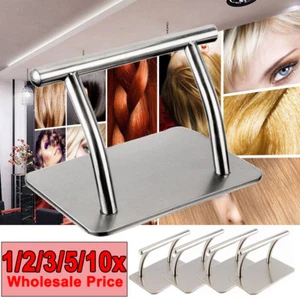 5X Stainless Steel Footrest Barbers Hair Chair Salon Foot Rest Equipment Tattoo - Picture 1 of 13