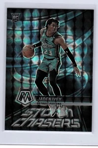 2022-23 Panini Mosaic Storm Chasers Silver Mosaic Prizm #10 Jaden Ivey RC SSP - Picture 1 of 2