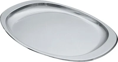 Alessi Avio Vassoio, Acciaio Inossidabile, Argento, 41x28.5 cm - Immagine 1 di 2