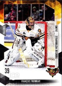 2014-15 Victoriaville Tigres #21 Francois Tremblay