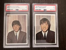 1964 The Beatles Color - Meet John Lennon - #1 & Paul McCartney #2 PSA 3