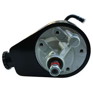 Power Steering Pump GM Saginaw Black Teardrop 5/8" Shaft with Keyway - Picture 1 of 2
