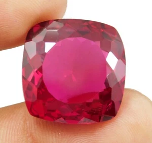 Certified 42.20 Ct Natural BURMA Pigeon Blood Red Ruby Unheated Loose Gemstone - Picture 1 of 9