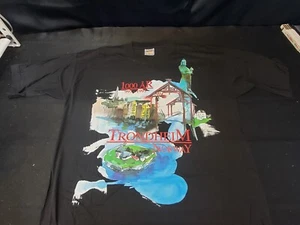1997 Trondheim Norway, 1000 AR 997-1997 Black Size XL T-Shirt - Picture 1 of 7