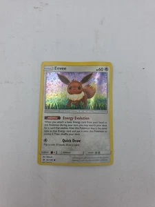 Tarjeta Pokémon Eevee - (Cosmos Holo) 101/149 Era Sol y Luna TCG 2017 Hp - Imagen 1 de 4