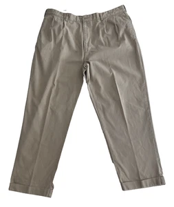 Vintage Polo Ralph Lauren Hammond Chino Hose 42x30 Khaki Classic Fit USA Stoff - Bild 1 von 6