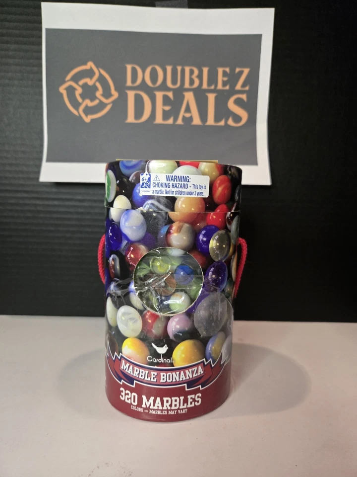 Canicas Bonanza Cardinal Marble 320 y tiradores solo contaron 317 más de 4 libras Foto 1 de 3