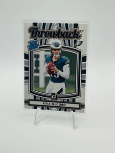 2025 Panini Donruss Throwback Rated Rookie Kyle McCord #10 - Picture 1 of 2