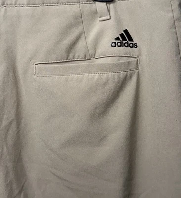Pantalones cortos de golf Adidas 365 para hombre talla 33 beige tostado cintura elástica Foto 1 de 4