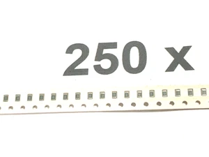 10R, 10Ohm, 0805, 5%, 125mW, 150V, +150°, 200ppm, como RC0805JR-0710RL, 250 unidades - Imagen 1 de 3