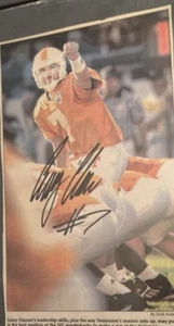 ARTICOLO GIORNALE CALCIO TENNESSEE/Casey Clausen abilità di leadership-Heisman??? - Foto 1 di 4