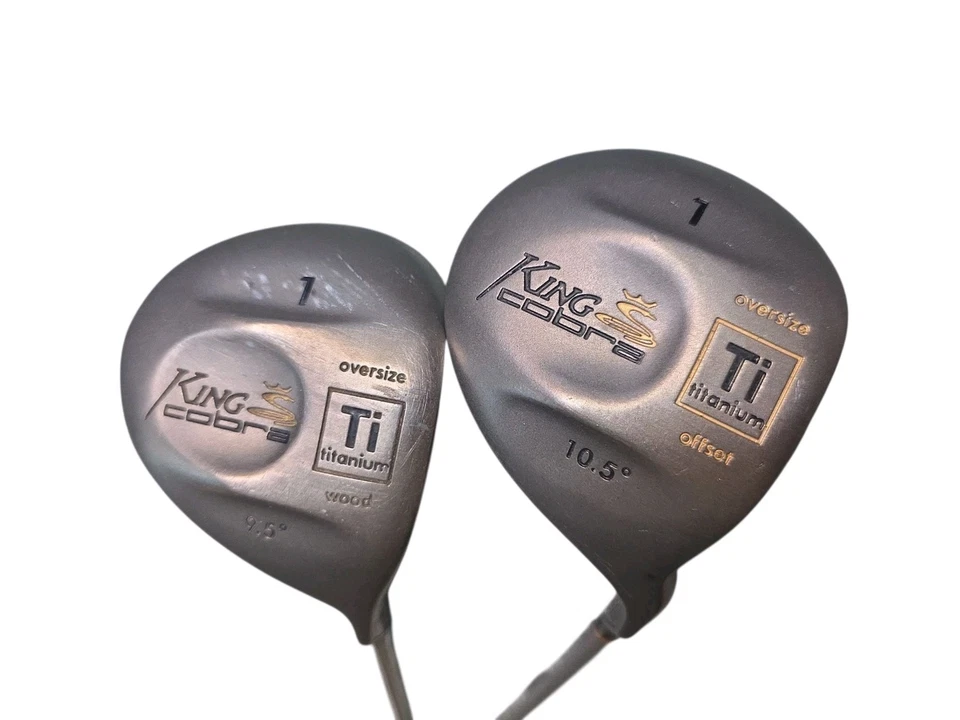 KING COBRA Ti Titanium Oversize Driver 10.5° & 1 Wood 9.5* Graphite Shaft RH  - Image 1 of 4