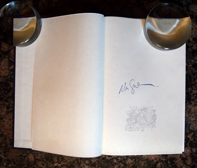 NEIL GAIMAN Signed ✎NORSE MYTHOLOGY Special Norton 100th Anniversary Edition - image 1 of 4