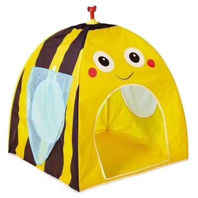 MOOSE Pop Up Kinder Zelt Spielzelt Strandmuschel Strandzelt Sonnensegel BIENE gelb