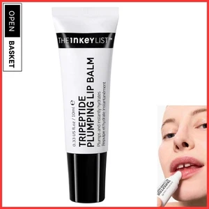 The Inkey List Tripeptide Plumping Lip Balm 10Ml, Non Tingling Lip Plumpe, Hydra - Picture 1 of 8