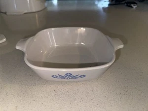 Corning Ware Blue Cornflower .5QT Casserole Dish No Lid Made in USA Vintage - Picture 1 of 3