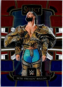 Seth “Freakin” Rollins 2024 Panini Select WWE Red and Blue #52 - Picture 1 of 2