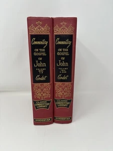 Commentary on the Gospel of John - Frederick Louis Godet - 2 Volume Zondervan Ed - Picture 1 of 9