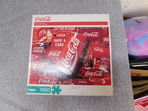 Coca-Cola Sign Of Good Taste Have A Coke 1000 Piece Puzzle Buffalo Games USA - Picture 1 of 5