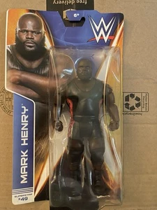 FIGURA SUPERESTRELLA WWE SERIE BÁSICA 49 MARK HENRY MATTEL - Imagen 1 de 1