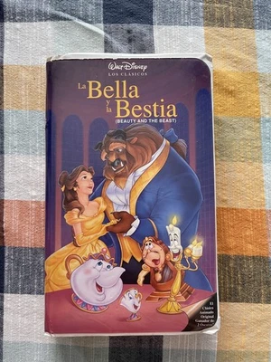 La Bella y La Bestia (Beauty And The Beast) VHS RARE AUTHENTIC Foto 1 de 4