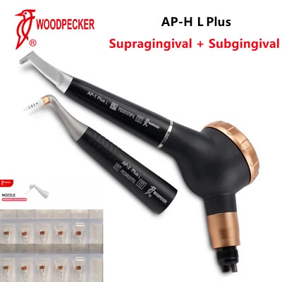 Pulidora de aire dental Woodpecker AP-H L PLUS pieza de mano subgingival supragingival Foto 1 de 4