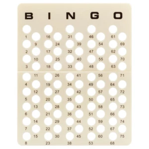 2-Piece Bingo Game Master Board for 1.5" Pingpong Bingo Balls. Bingo Masterboard - Picture 1 of 3