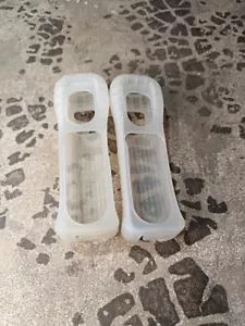 Nintendo Wii - Empuñaduras/Chaquetas/Fundas Oficiales de Goma Silicona para Mando Wii - Imagen 1 de 2