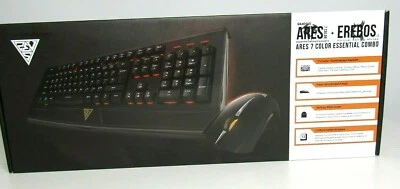 Gamdias GD-GKC6001 ARES 7 Color Membrane Gaming Keyboard +3200 DPI Optical Mouse - Image 1 of 4