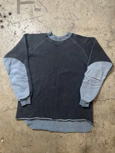 VTG Gramicci Color block Pullover Crewneck Fleece Lined Sweatshirt Sz M Rare - Picture 1 of 11