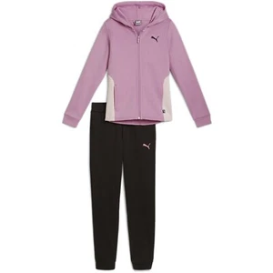 Puma Kids Hoodiesweat Suit Fleece Tracksuit Sports Casual - Picture 1 of 2