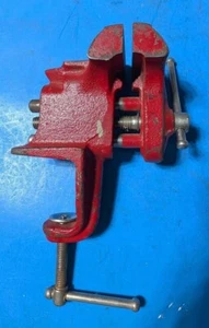 Vintage Small Clamp on Bench Vise 1-1/2" Hobby Jewelers Made in Japan - Picture 1 of 5