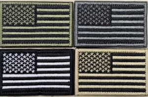 American Flag Patches USA Flag Patch 2" x 3.25" inch hook & loop closure - Picture 1 of 5