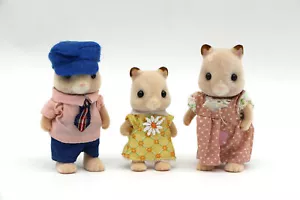 RARE 3 PCS 3'' Sylvanian Families Calico Critters Doll Toy Girl boy Gift - Picture 1 of 4