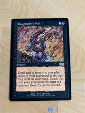 Yawgmoth's Will MTG English Near Mint Urza's Saga Rare Magic the Gathering
