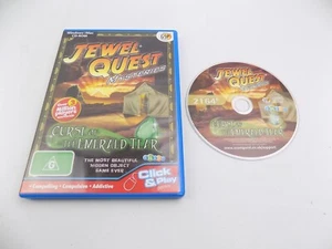 Mint Disc PC Jewel Quest Mysteries Curse of the Emerald Tear Free Postage - Picture 1 of 1