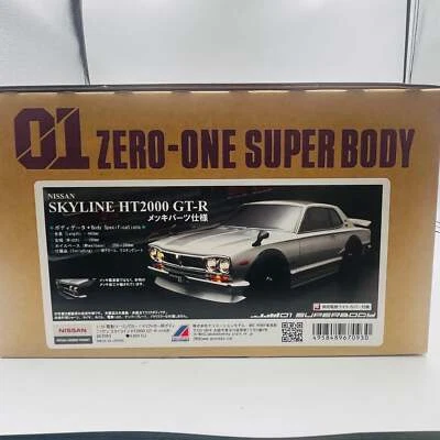 ABC Hobby 1/10 Nissan Skyline HT2000GT-R Hakosuka Karosserie (Chromstoßstange... - Bild 1 von 4