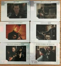 TERMINATOR 2 FILMCARDZ: CHASE CARD SET: RARE METAL SET - ALL 6 CARDS