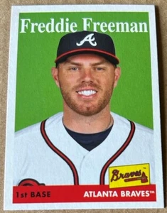 FREDDIE FREEMAN 2019 TOPPS ARCHIVES CARD #18 NM-MT Condition - Picture 1 of 2