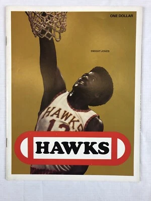 Atlanta Hawks vs Washington Bullets Basketball Program Nov 26 1974 Dwight Jones - Image 1 of 4