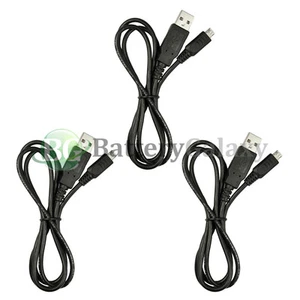 3 Micro USB Charger Cable Cord for Android Phone Samsung Galaxy Note 1 2 3 4 5 - Picture 1 of 5